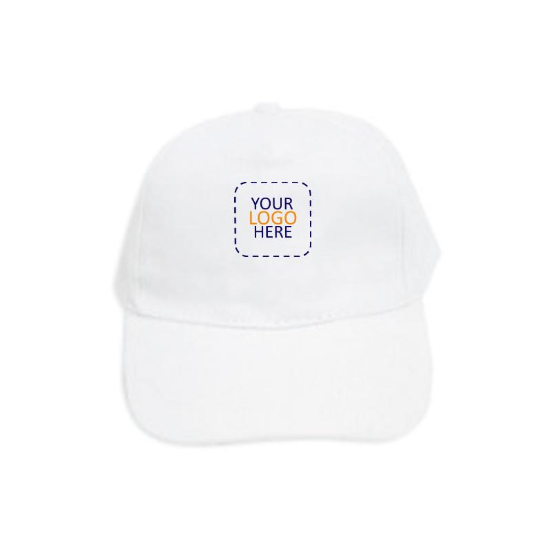 Brush Cotton Cap - White Color